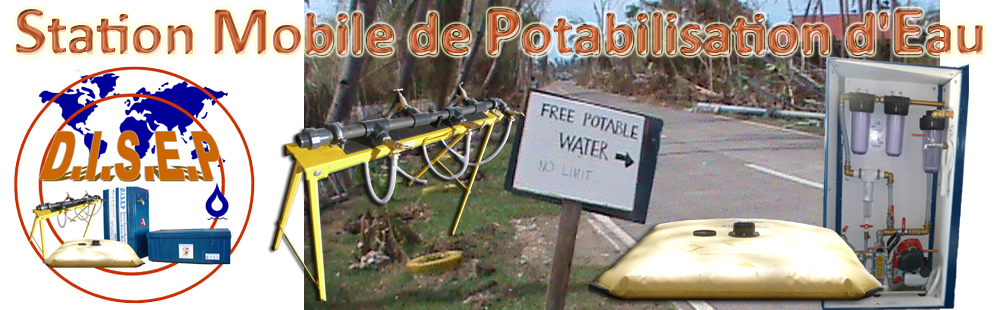 station mobile potabilisation eau disep